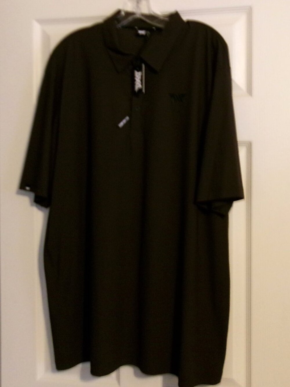 NWT PXG Navy Comfort Fit Wave Performance Short Sleeve Polo Size XL